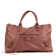 Shop 100% authentic second-hand Balenciaga Pink Azalee Work Shoulder Bag on Labellov.com