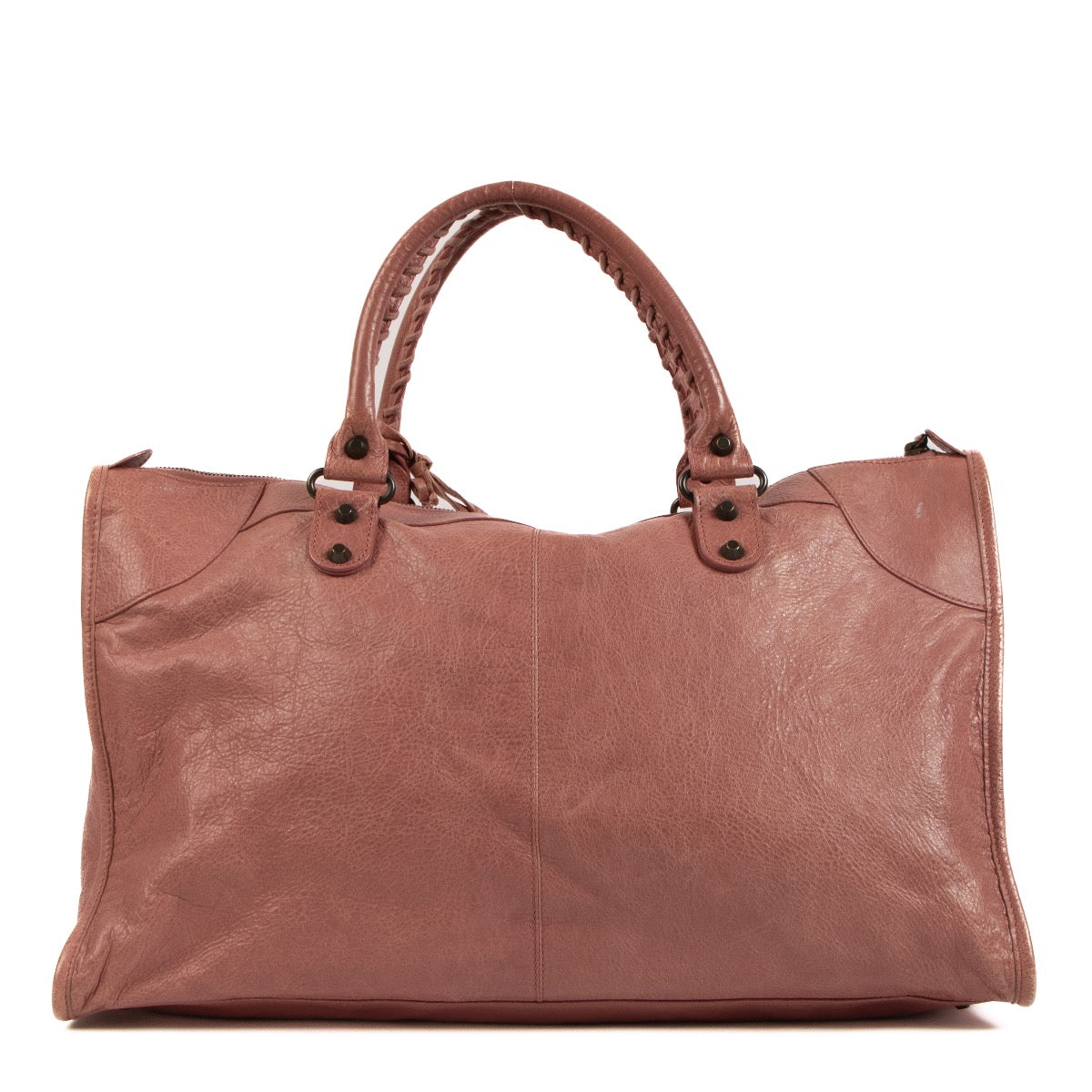Shop 100% authentic second-hand Balenciaga Pink Azalee Work Shoulder Bag on Labellov.com