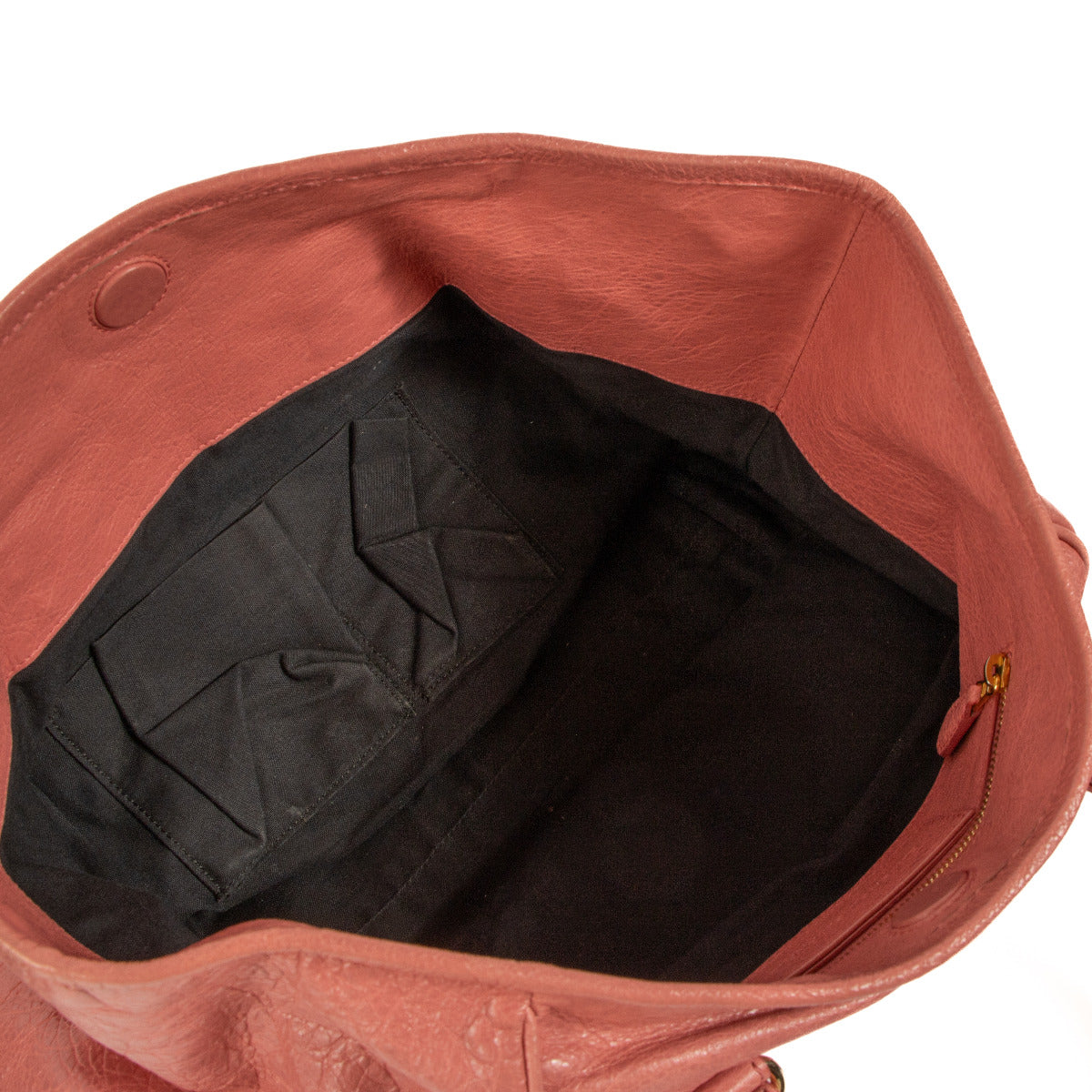 Balenciaga Rose Bonbon Motorcycle Tote Bag