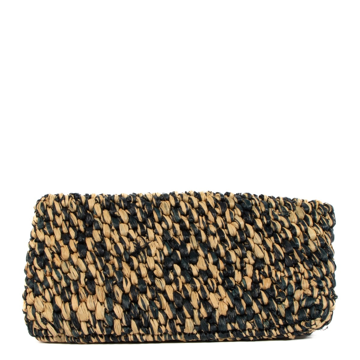 Shop safe online at Labellov in Antwerp, Brussels and Knokke this 100% authentic second hand Balenciaga Green Raffia Clutch