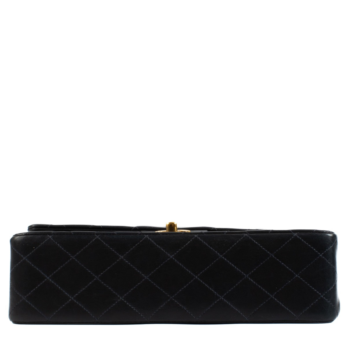 shop 100% authentic second hand Chanel Navy Blue Medium Classic Flap Bag on Labellov.com