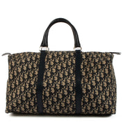 Dior Vintage Blue Oblique Boston Bag