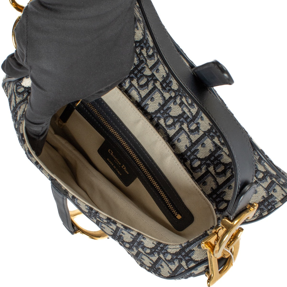 shop 100% authentic second hand Christian Dior Oblique Saddle Bag on Labellov.com