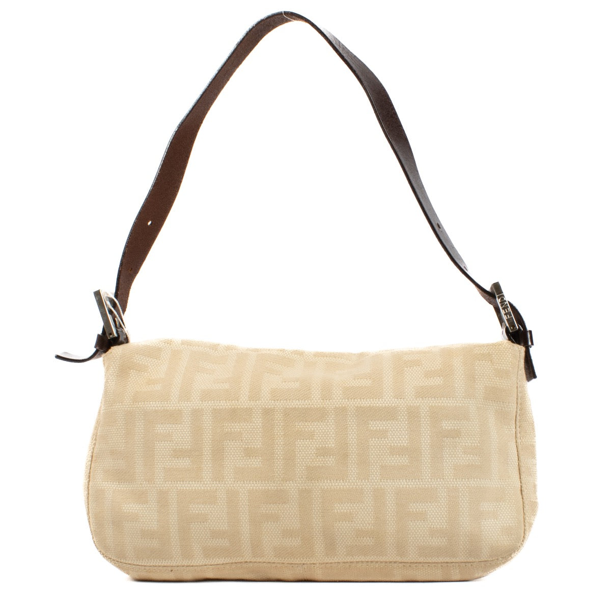 shop 100% authentic second hand Fendi Beige Baguette Shoulder Bag on Labellov.com