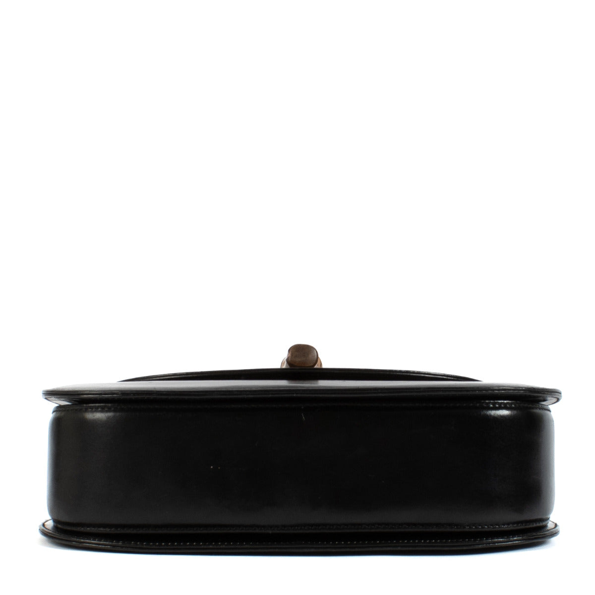Gucci Black Medium 1947 Bamboo Top Handle Bag