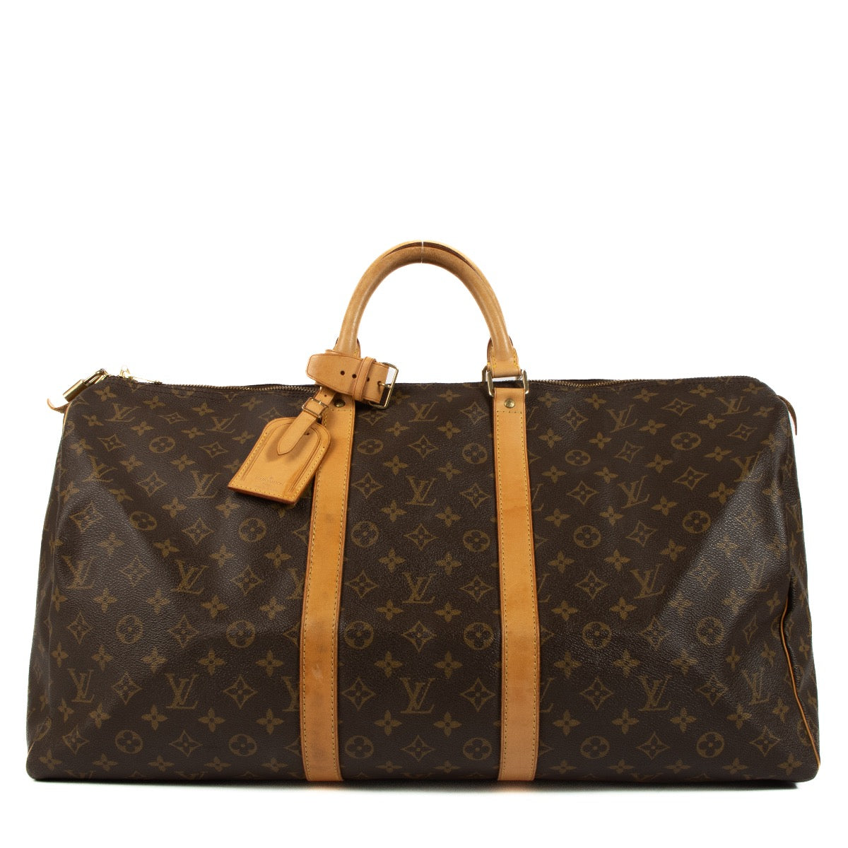 Shop 100% authentic secondhand Louis Vuitton Monogram Keepall 55 Travel Bag on Labellov.com