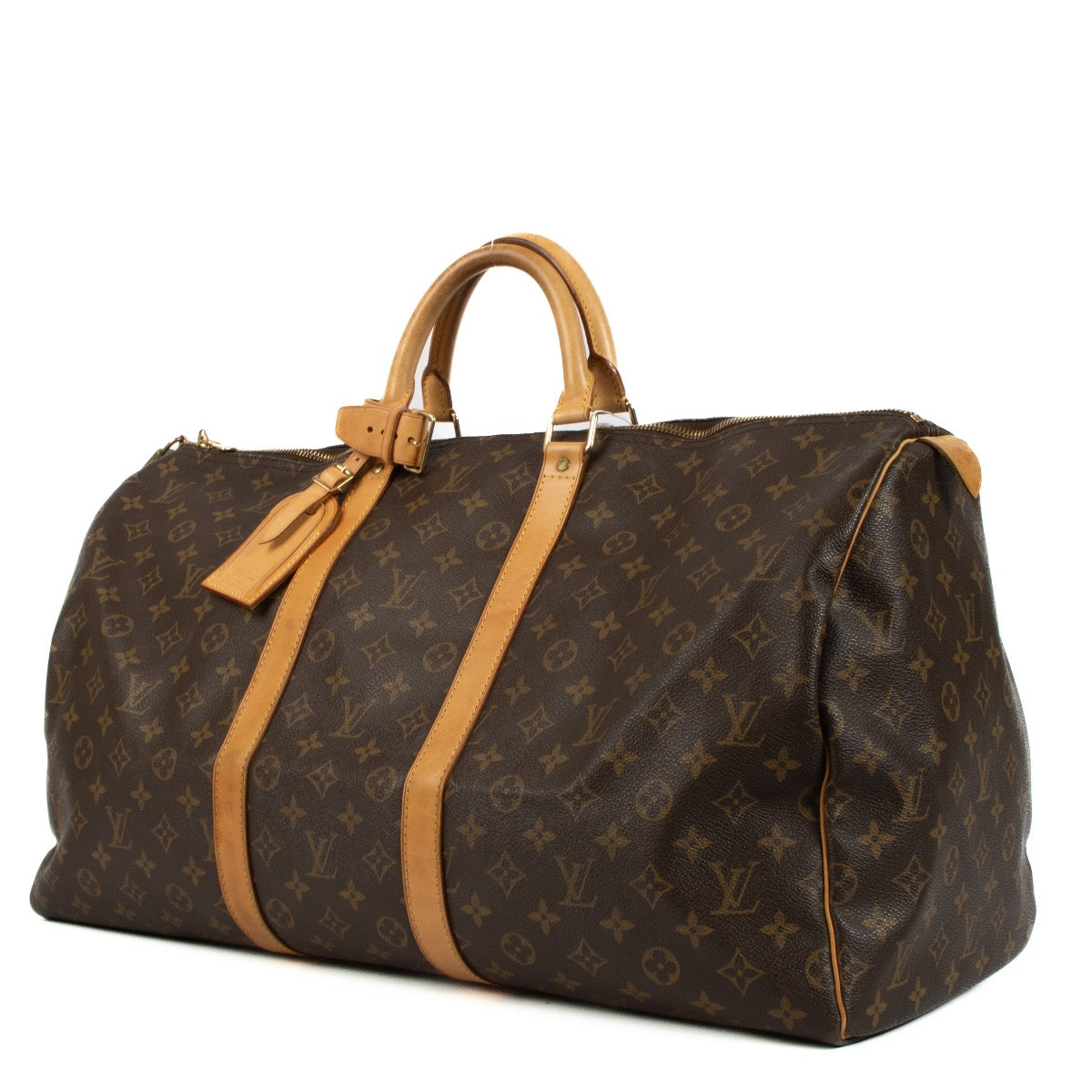 Shop 100% authentic secondhand Louis Vuitton Monogram Keepall 55 Travel Bag on Labellov.com