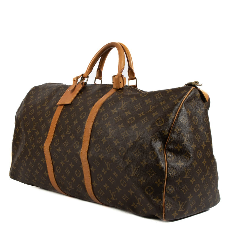 Shop 100% authentic Louis Vuitton Monogram Keepall 60 Travel Bag at Labellov.com.
