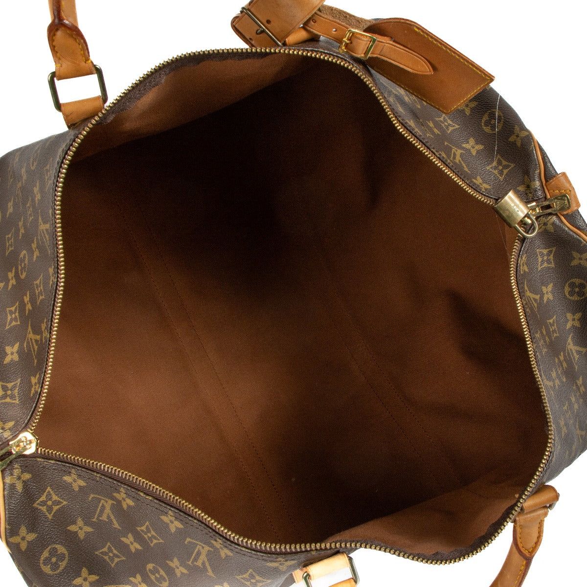 Shop safe online at Labellov in Antwerp, Brussels and Knokke this 100% authentic second hand Louis Vuitton Monogram Keepall 60 Travel Bag