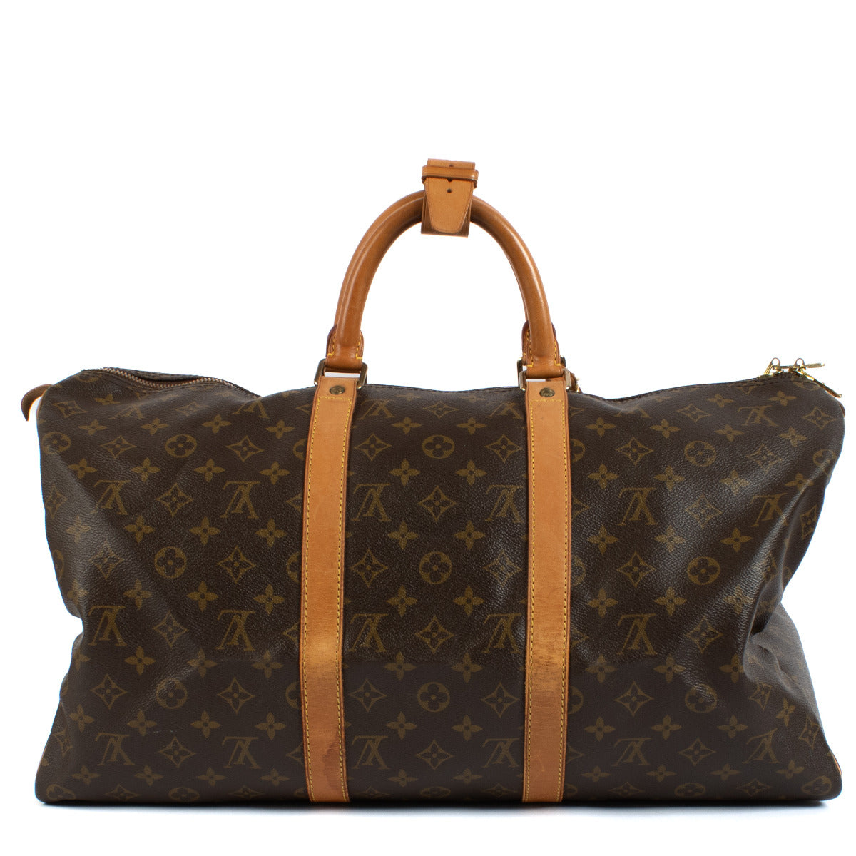 Louis Vuitton Monogram Canvas Keepall 50 Travel Bag