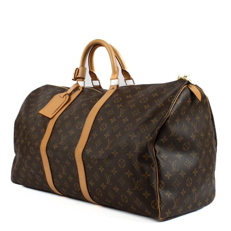 Shop 100% authentic secondhand Louis Vuitton Monogram Keepall 55 Travel Bag on Labellov.com