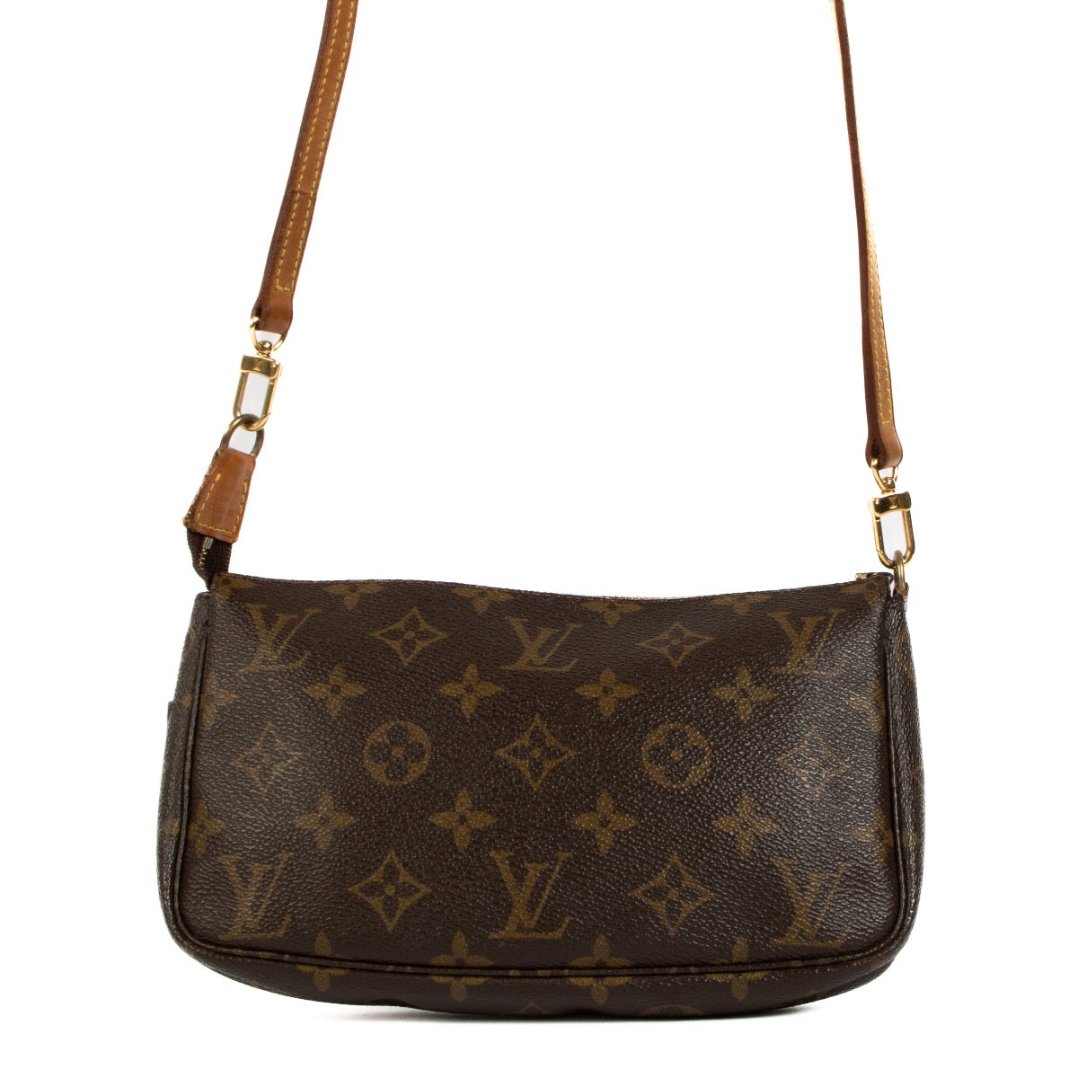 Shop safe online at Labellov in Antwerp, Brussels and Knokke this 100% authentic second hand Louis Vuitton Monogram Pochette Accessoires Crossbody Bag