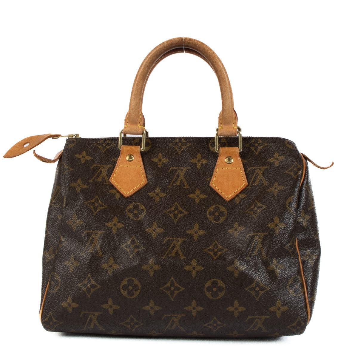 Shop safe online at Labellov in Antwerp, Brussels and Knokke this 100% authentic second hand Louis Vuitton Monogram Canvas Speedy 25