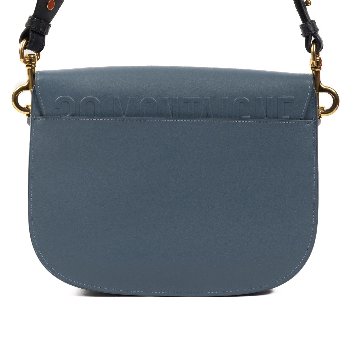 Shop Safe online at Labellov in Antwerp this 100% authentic second hand Christian Dior Blue Box Calfskin Bobby Shoulder Bag