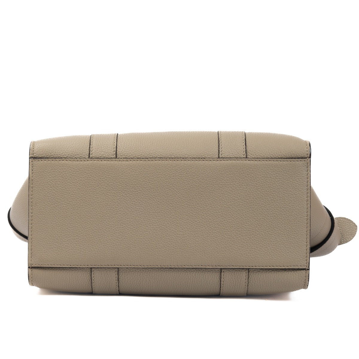 Buy an authentic Mulberry Grey Grained Leather Small Zipped Bayswater Bag on LabelLov.com