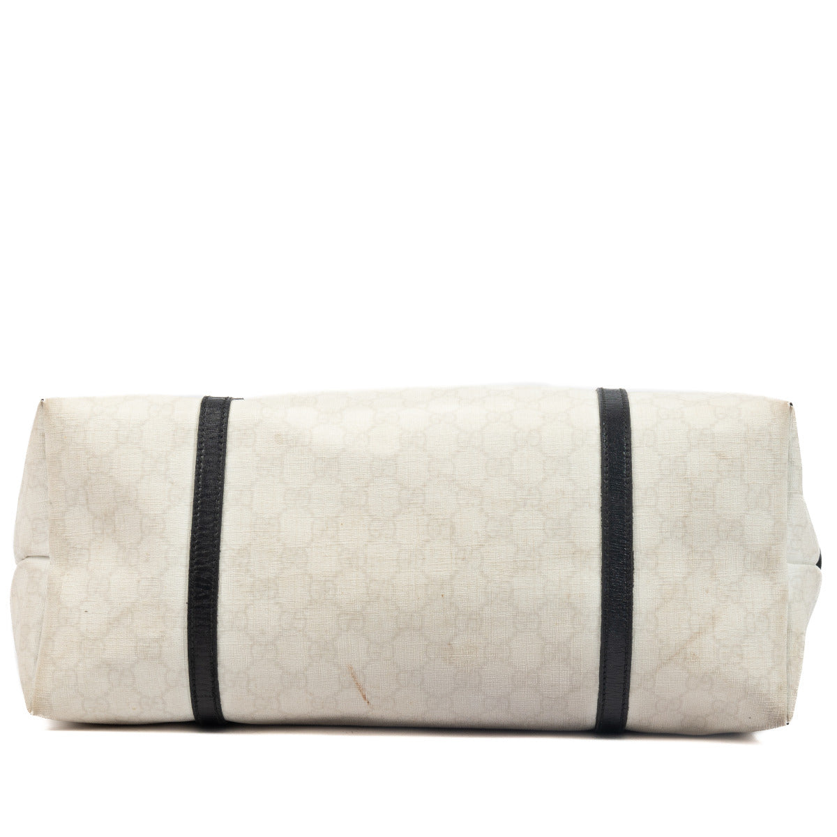 Gucci Witte GG Canvas Shopper Tas
