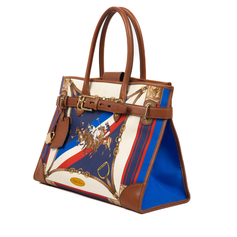 Ralph Lauren Scarf Print Shopper Bag