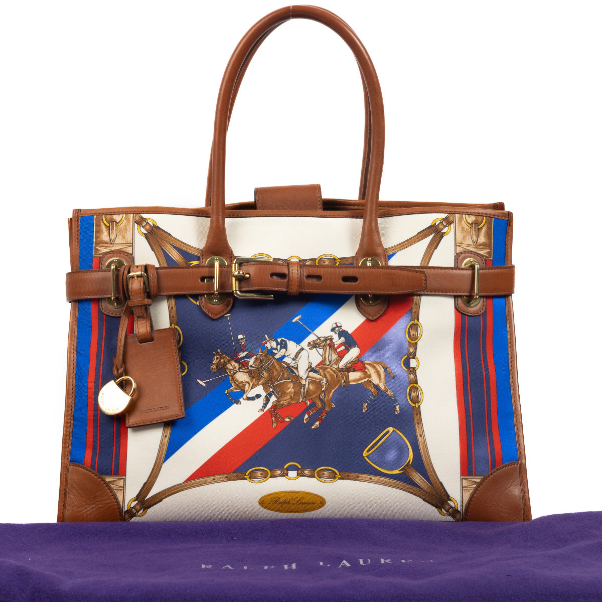 Sac cabas à imprimé foulard Ralph Lauren