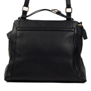 Shop Safe online at Labellov in Antwerp this 100% authentic second hand Chloé Black Grained Leather Top handle