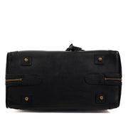 Shop Safe online at Labellov in Antwerp this 100% authentic second hand Chloé Black Grained Leather Top handle