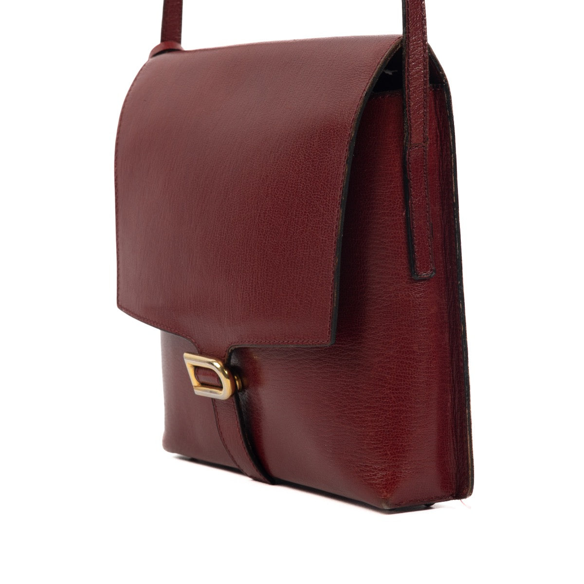 Shop 100% authentic second-hand Delvaux Burgundy Crossbody on Labellov.com