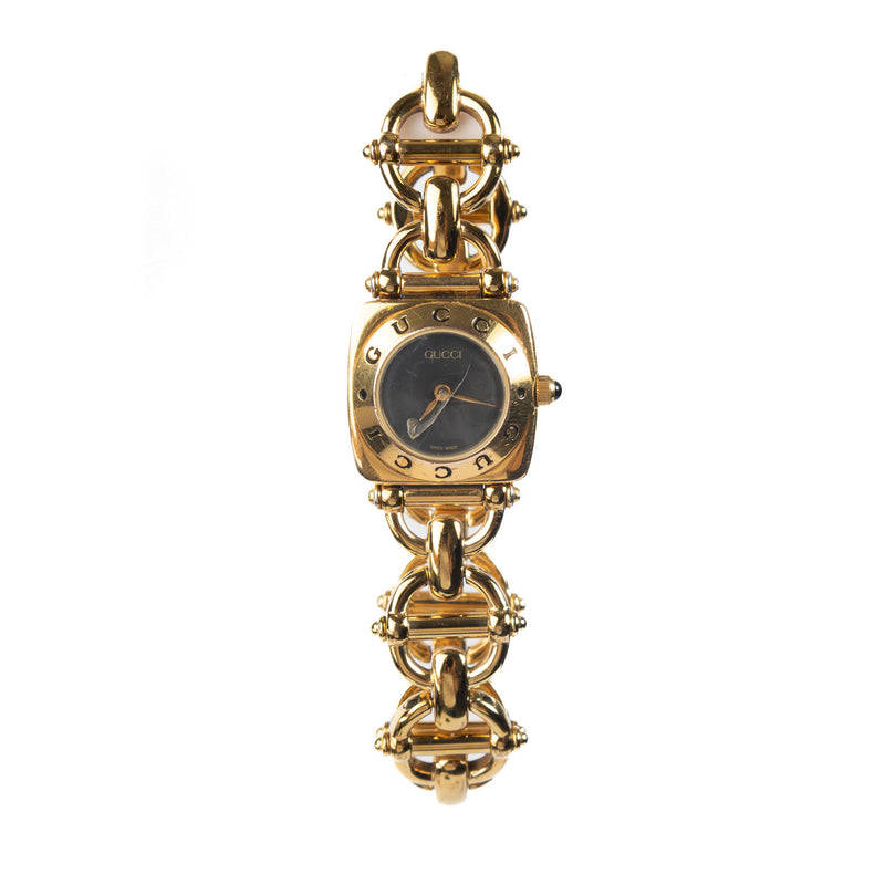 Buy your authentic Gucci 6400L Gold-Plated Quartz Analog Ladies Watch for the best price at Labellov. We buy and sell your preloved and new designer bags for the best price.