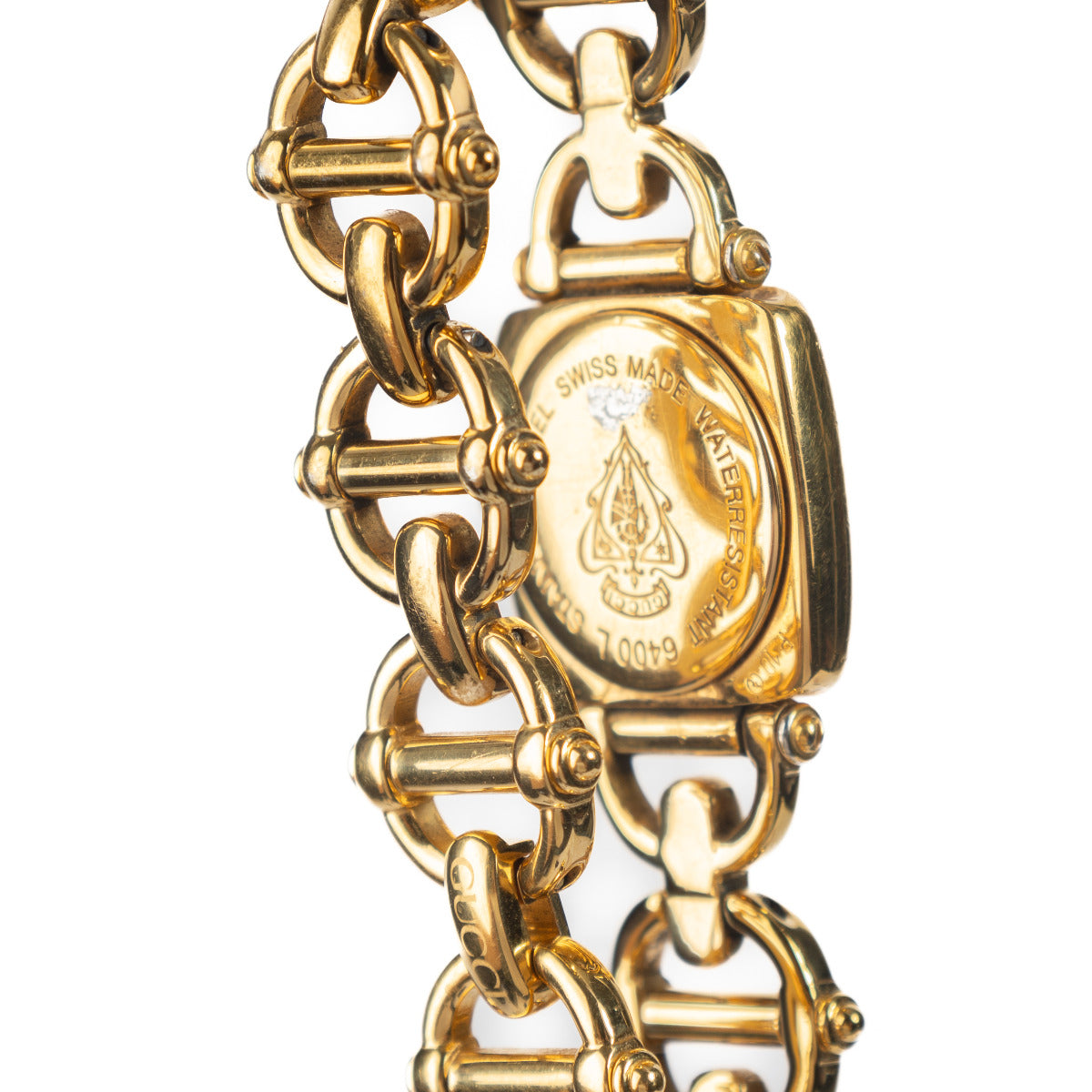 Gucci 6400L Gold-Plated Quartz Analog Ladies Watch