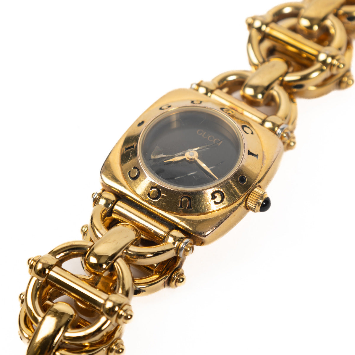 Gucci 6400L Gold-Plated Quartz Analog Ladies Watch