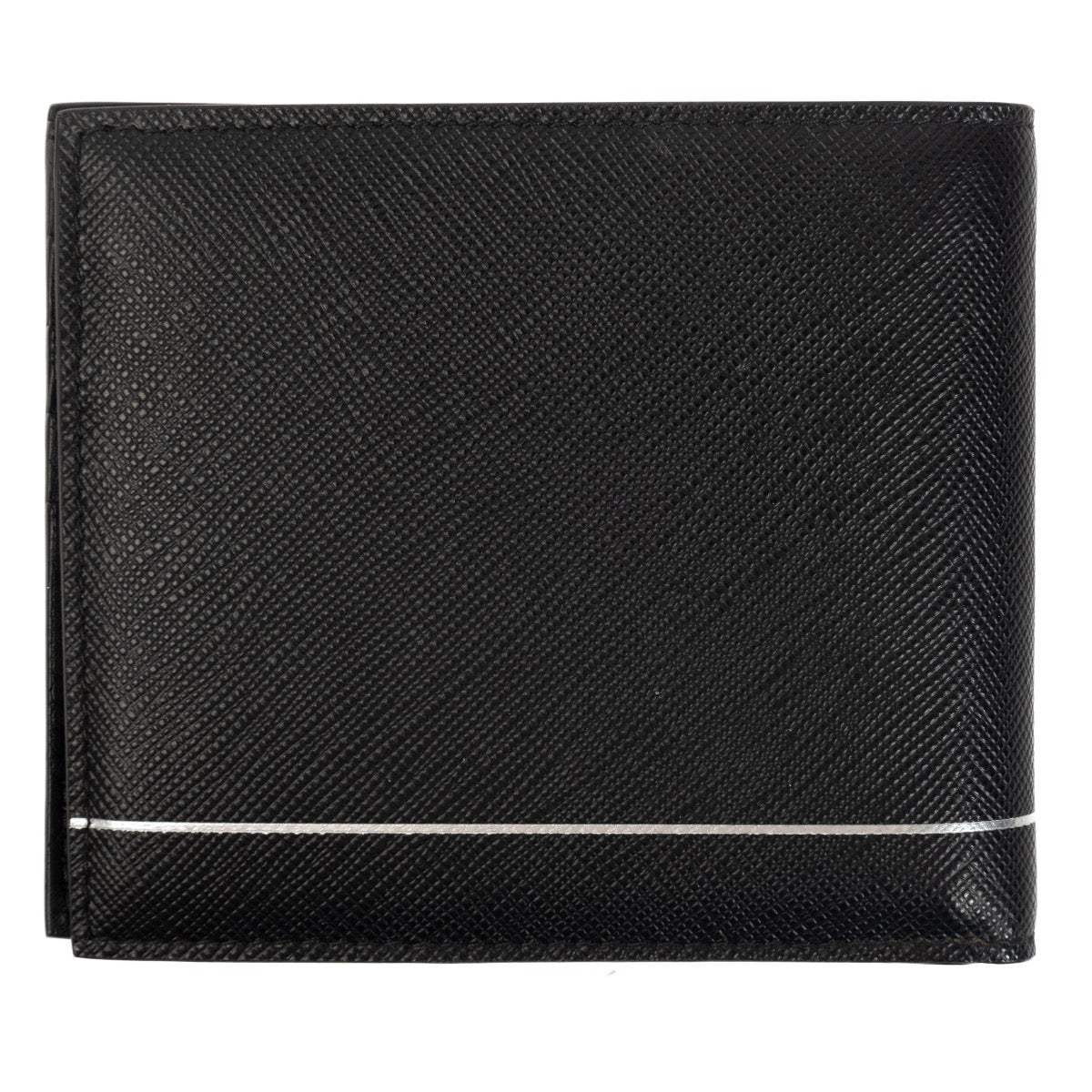 Shop 100% authentic second-hand Prada Black Bifold Saffiano Wallet on Labellov.com