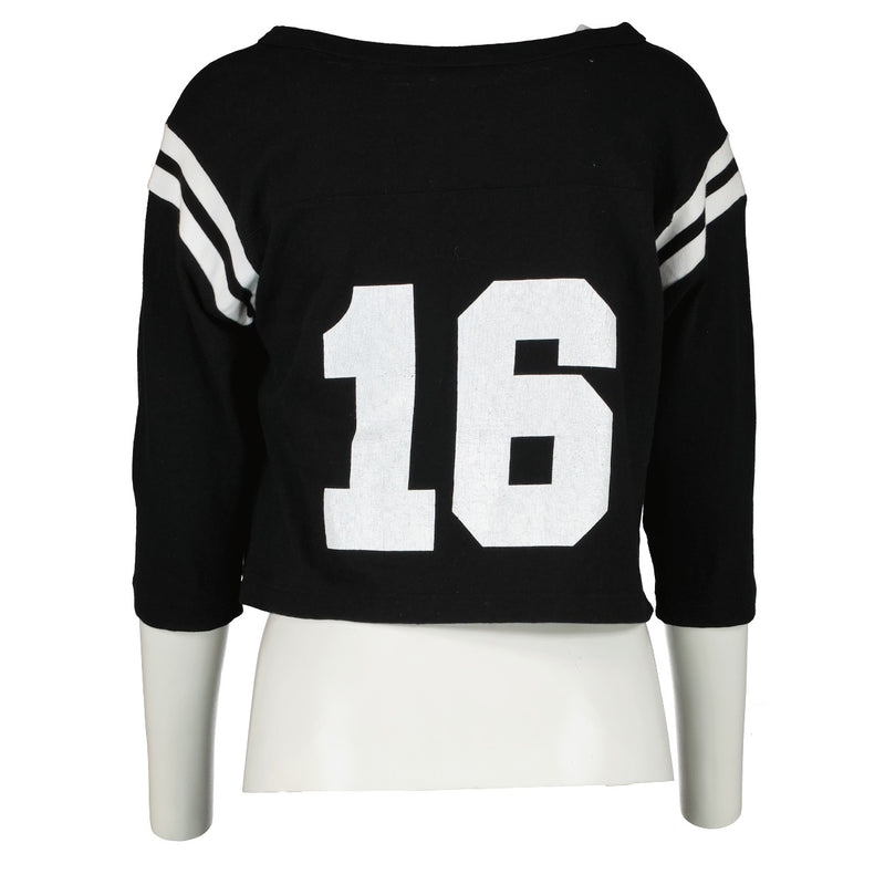shop 100% authentic second hand Celine Black Cropped T-shirt - Size S on Labellov.com