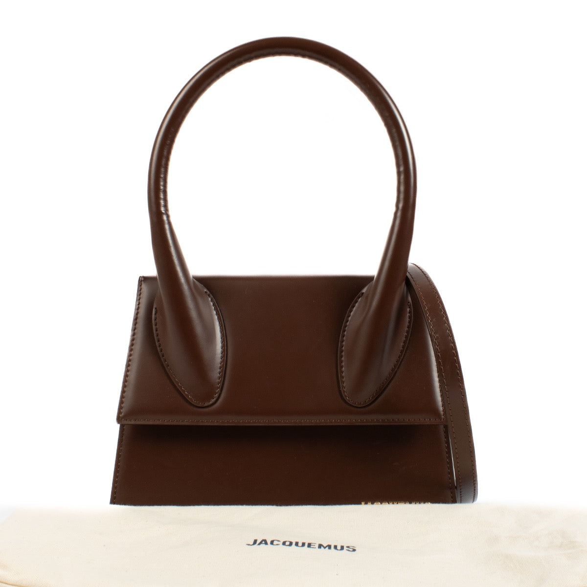 shop 100% authentic second hand Jacquemus Brown Le Grand Chiquito Bag on Labellov.com