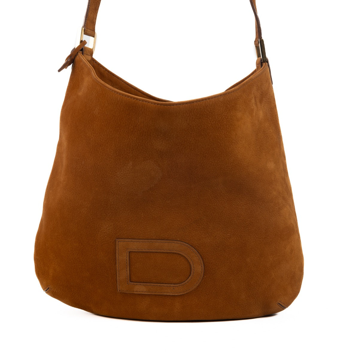 Shop 100% authentic second-hand Delvaux Cognac Louise Shoulder Bag on Labellov.com