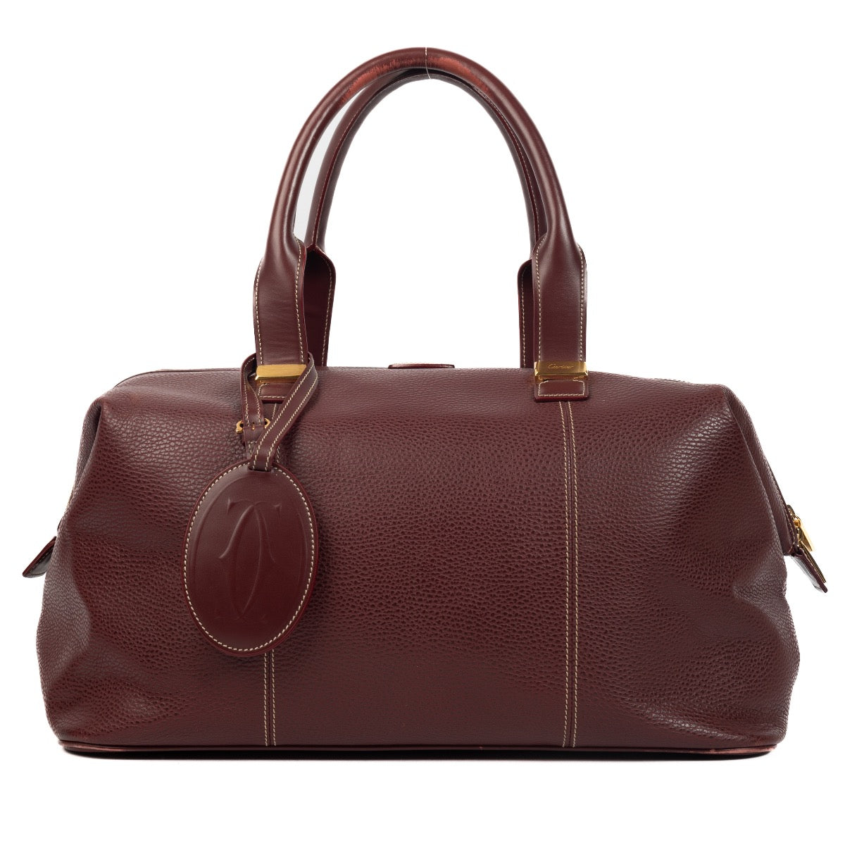 Shop 100% authentic second-hand Cartier Burgundy Travel Bag on Labellov.com