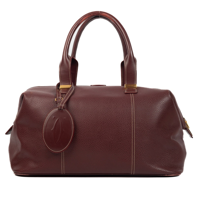 Shop 100% authentic second-hand Cartier Burgundy Travel Bag on Labellov.com