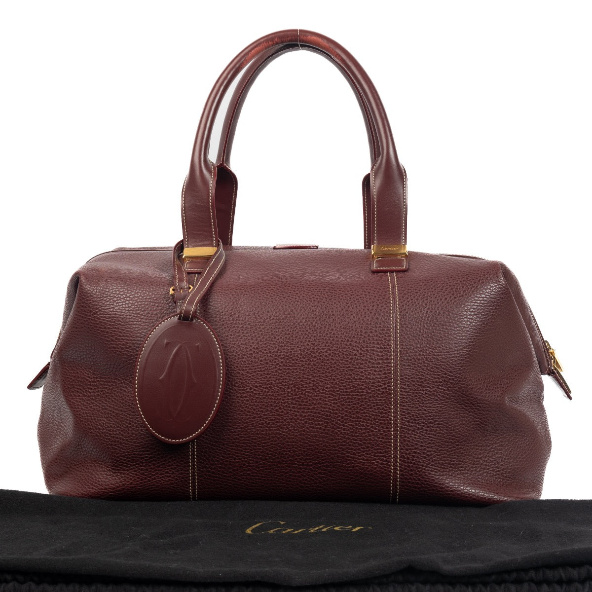 Shop 100% authentic second-hand Cartier Burgundy Travel Bag on Labellov.com