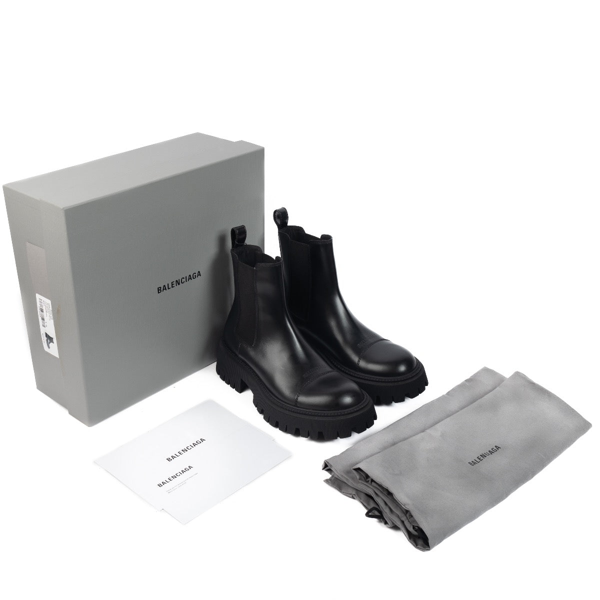 Shop 100% authentic second-hand Balenciaga Tractor Bootie L20 on Labellov.com
