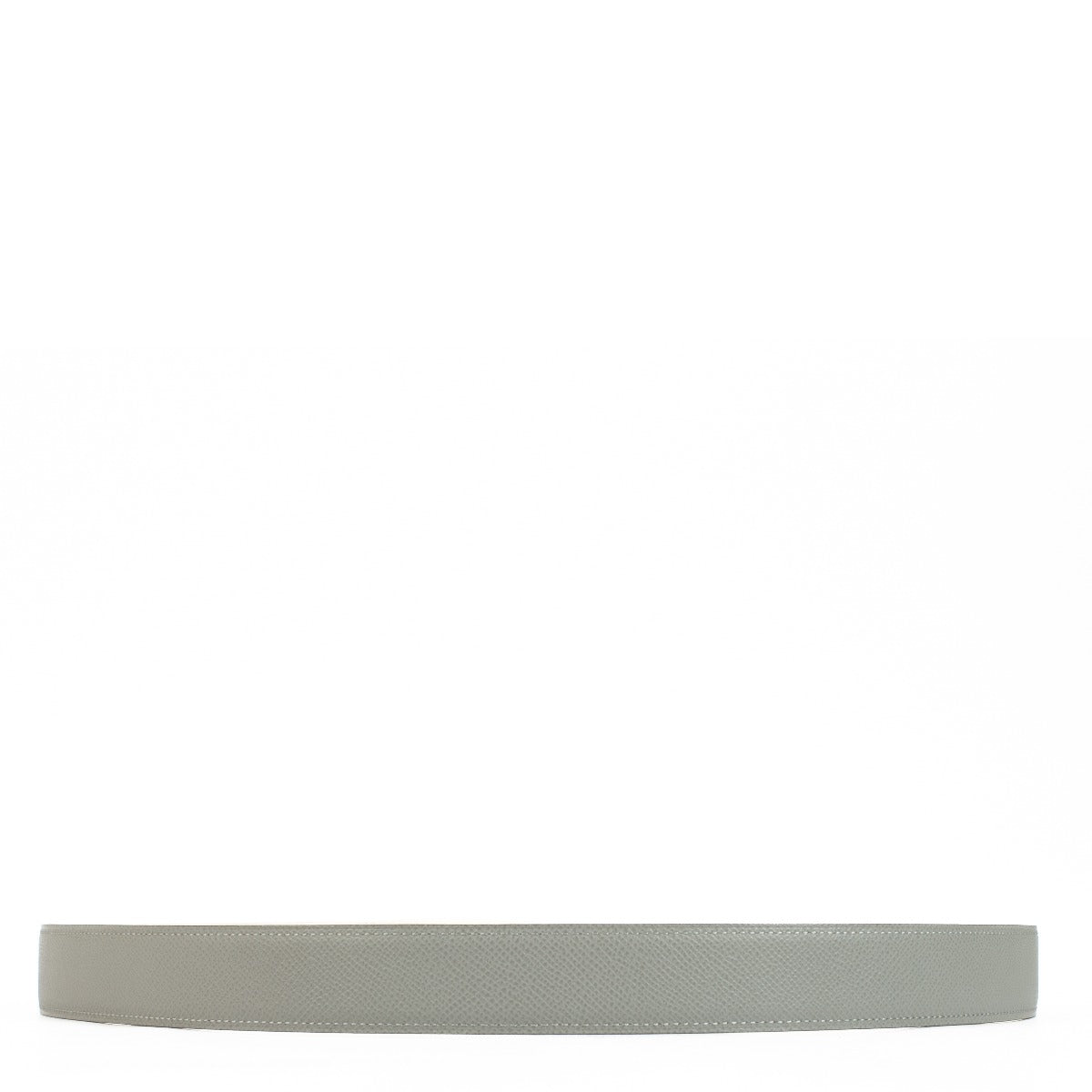 Hermès HSS Craie/Gris Mouette Epsom Omkeerbare Riem - Maat 115
