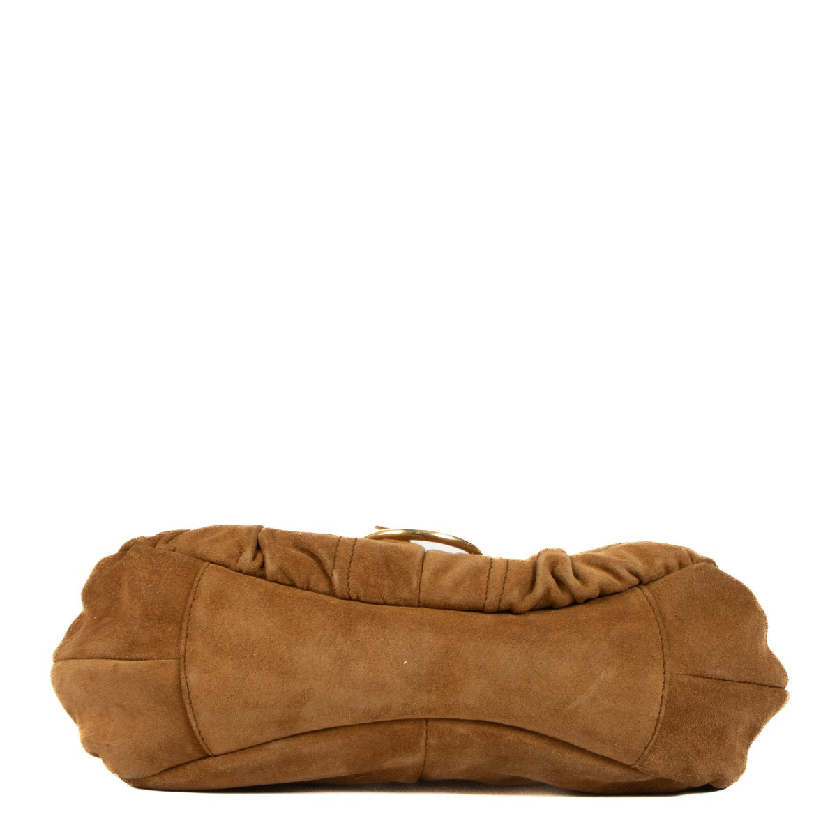 Shop safe online at Labellov in Antwerp, Brussels and Knokke this 100% authentic second hand Saint Laurent Brown Suede Shoulder Bag