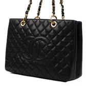 Shop 100% authentic second-hand Chanel Black Caviar GST Shoulder Bag on Labellov.com