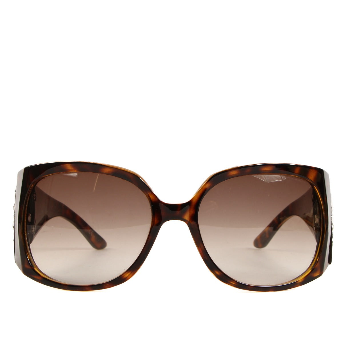 Christian Dior Crystal Tortoise Froufrou Sunglasses