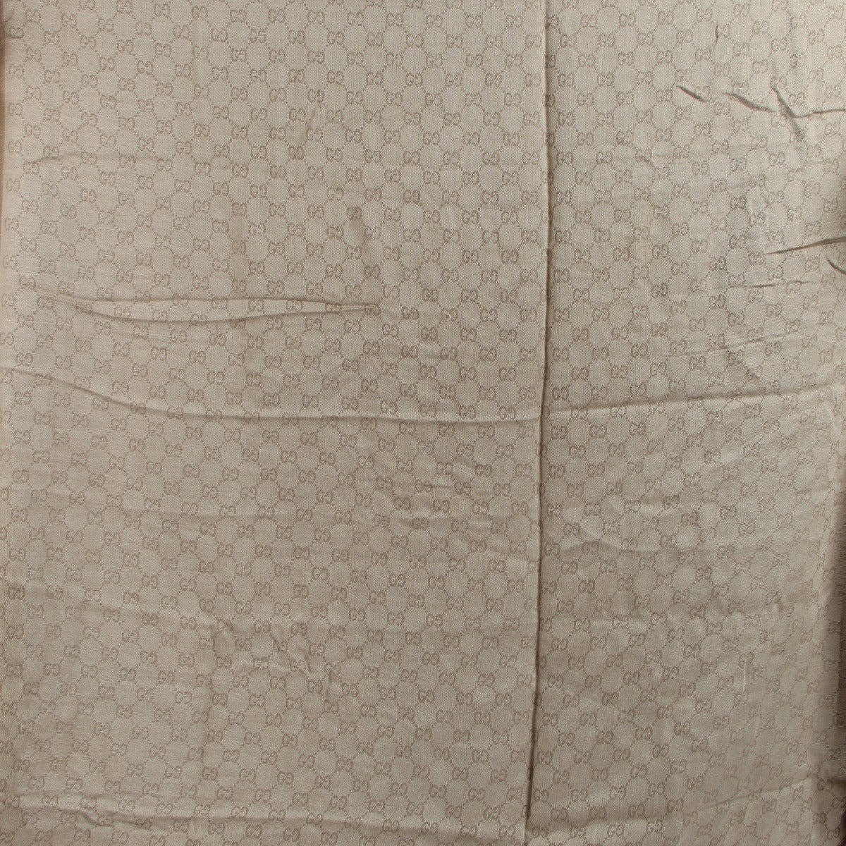 Châle jacquard GG marron Gucci