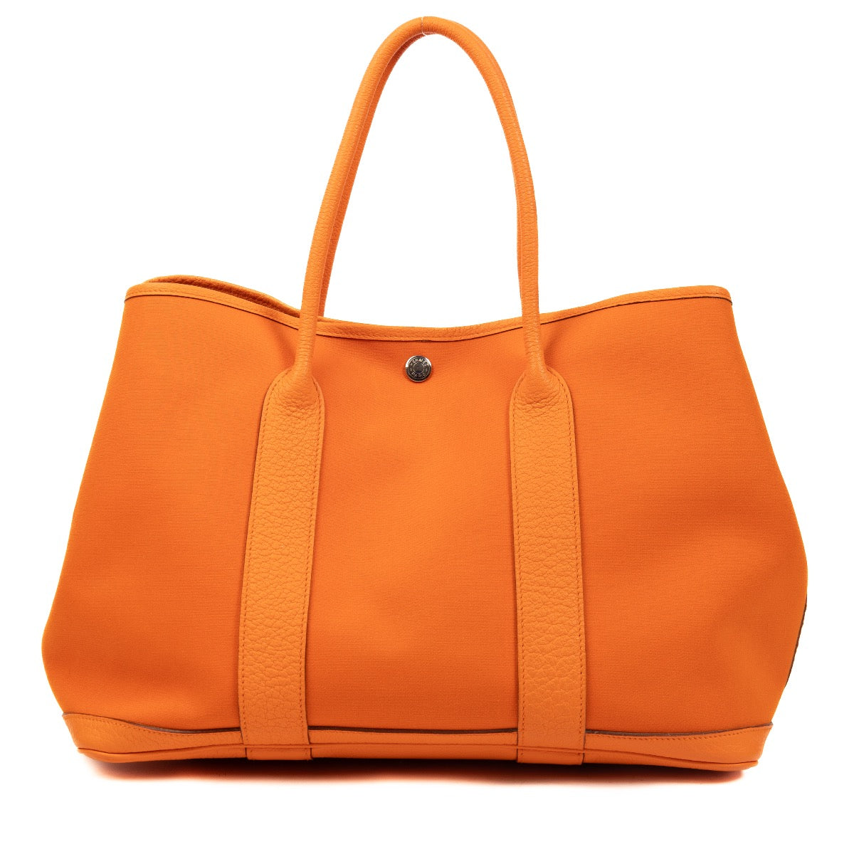 Shop 100% authentic second-hand Hermès Orange Garden Party 36 Bag on Labellov.com