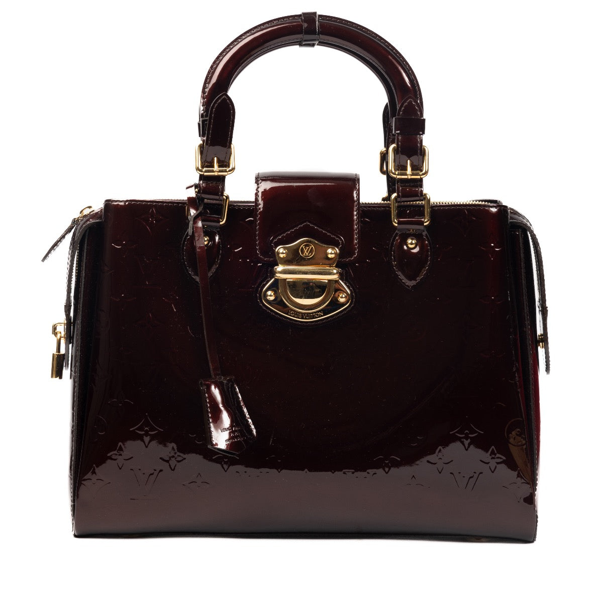 Louis Vuitton Amarant Vernis Melrose Avenue GM for the best price at Labellov secondhand luxury in Antwerp. We buy and sell your preloved and brand new designer bags for the best price.