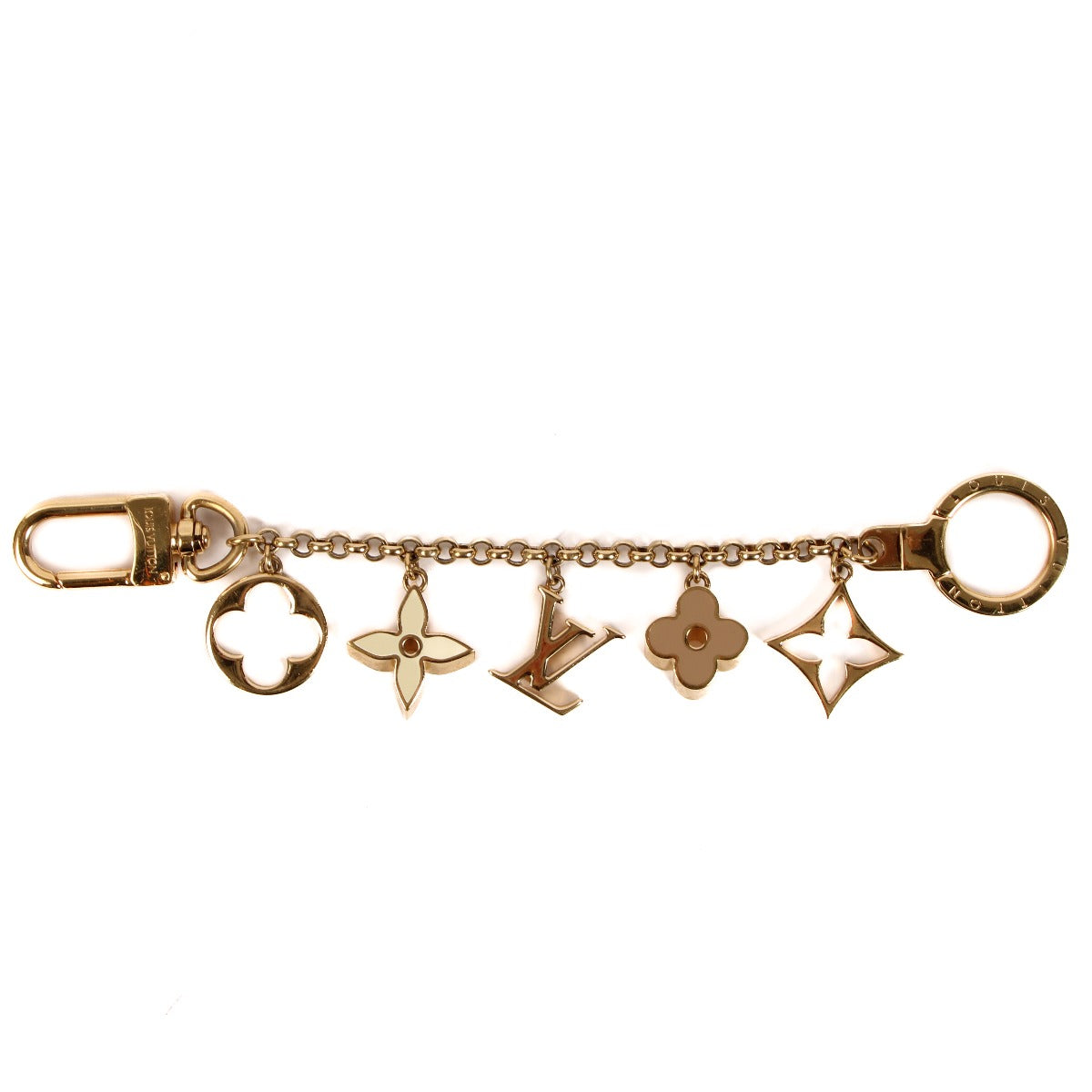 Louis Vuitton Fleur de Monogram Bag Charm Chain