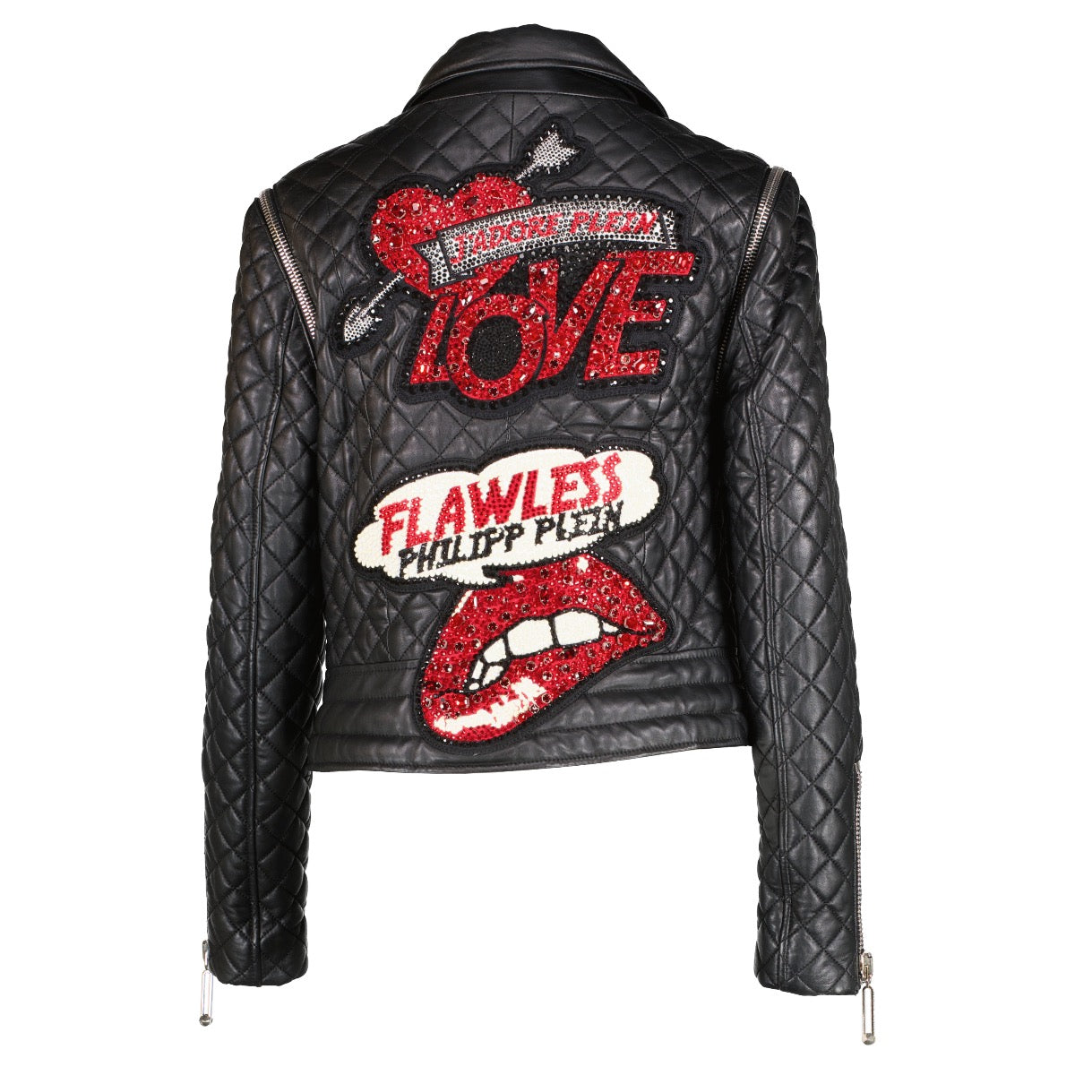 Shop 100% authentic second-hand Philipp Plein Black Leather Jacket on Labellov.com