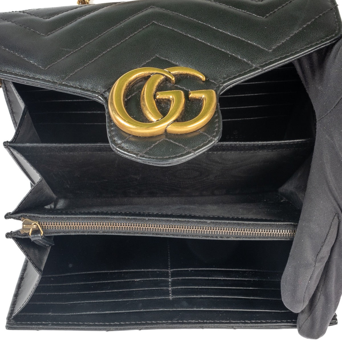 Shop 100% authentic second-hand Gucci GG Marmont Black Shoulder Bag on Labellov.com