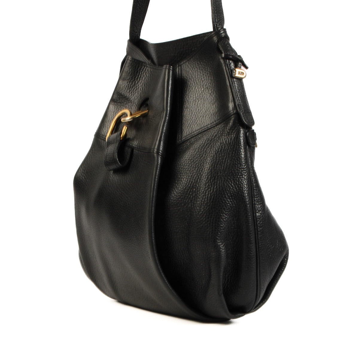 Shop 100% authentic second-hand Delvaux Black Leather Faust Shoulder Bag on Labellov.com
