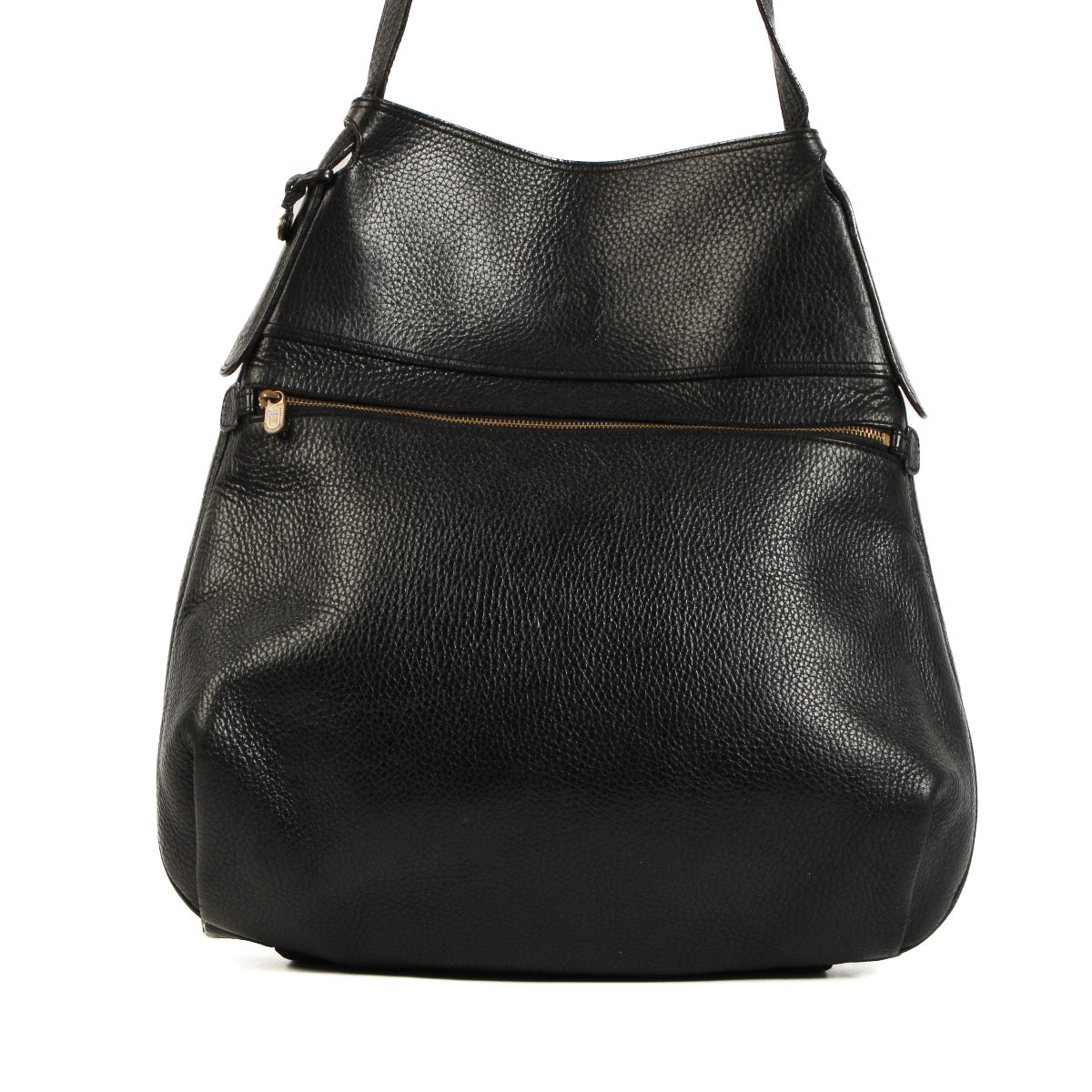 Shop 100% authentic second-hand Delvaux Black Leather Faust Shoulder Bag on Labellov.com