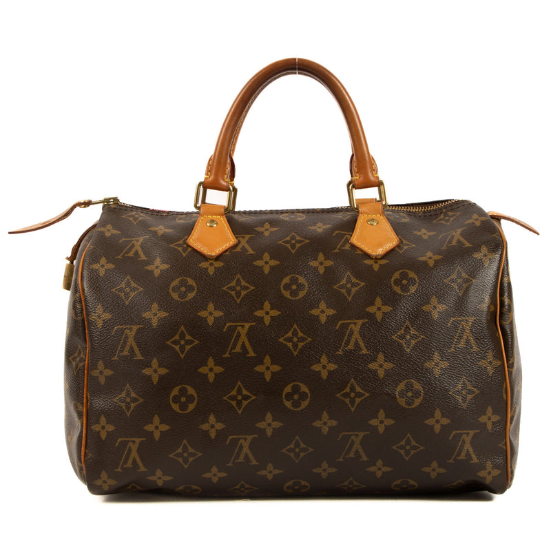 Louis Vuitton Monogram Limited Edition Grenade V Speedy 30 Bag