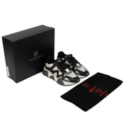 Versace White Black Mesh Squalo Sneakers - size 39 for the best price at Labellov secondhand luxury in Antwerp